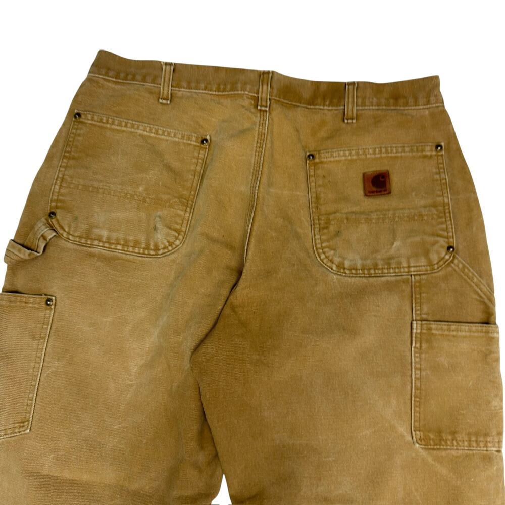 Carhartt brown double knee work wear carpenter pants - Picture 5 of 6